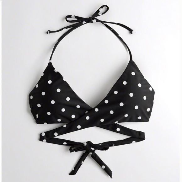 Hollister Bikini top wrap around and bottoms nwt - Picture 4 of 8